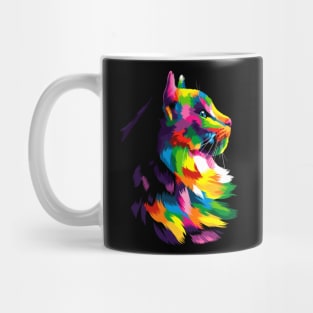 Cute Cat Pet Pop Art Mug